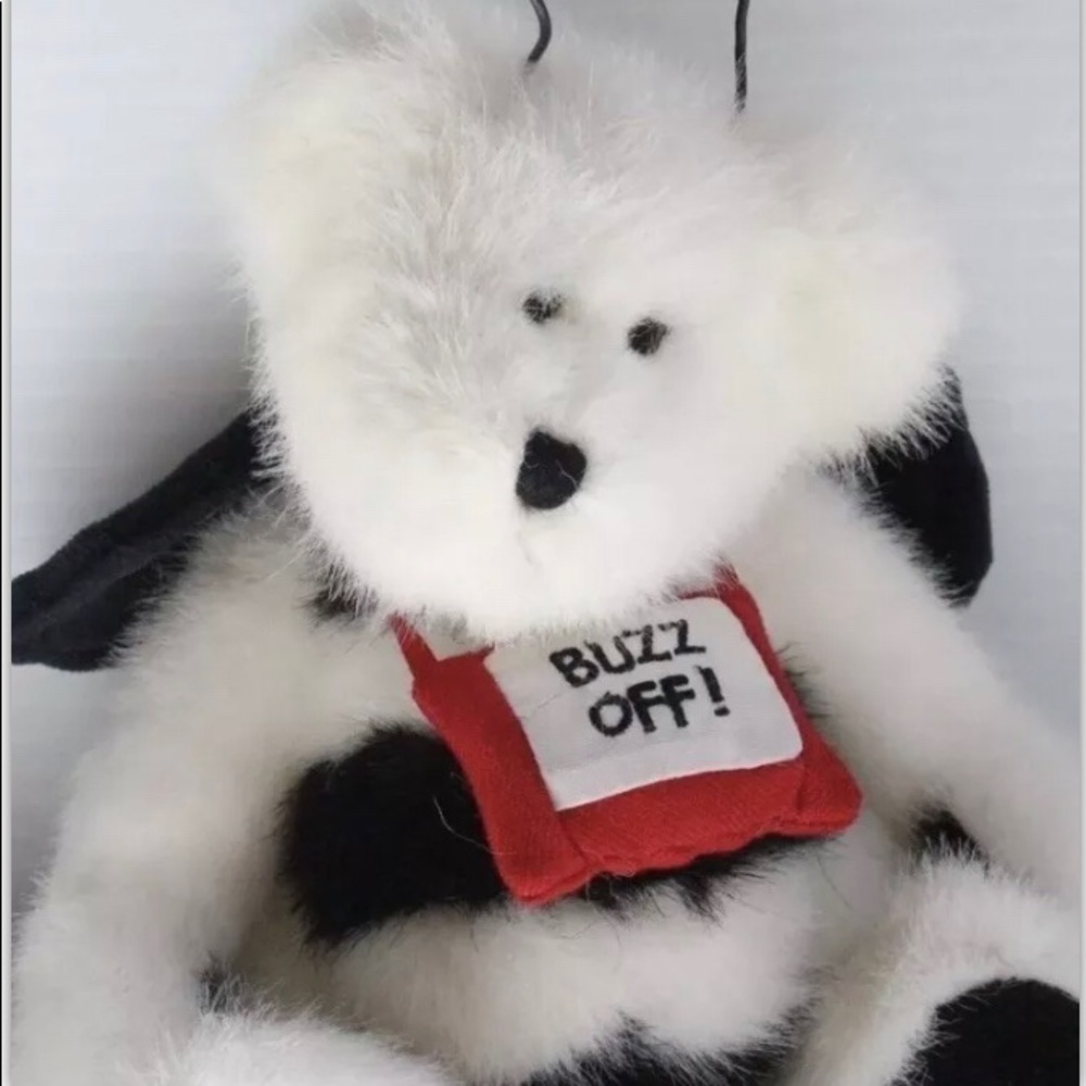 BNWT Boyd's Bears Razz Bearies U.B. Gone Buzz Off Price Firm - Picture 5 of 6